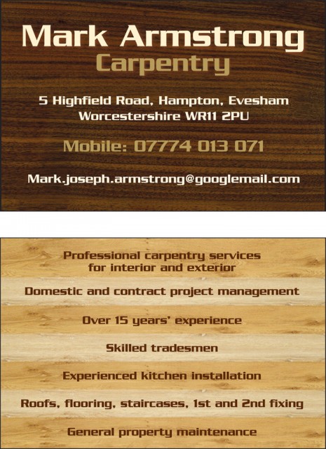 Double Sided Business Card