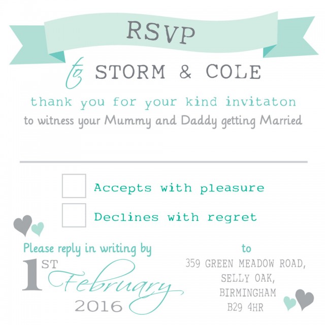 Wedding RSVP